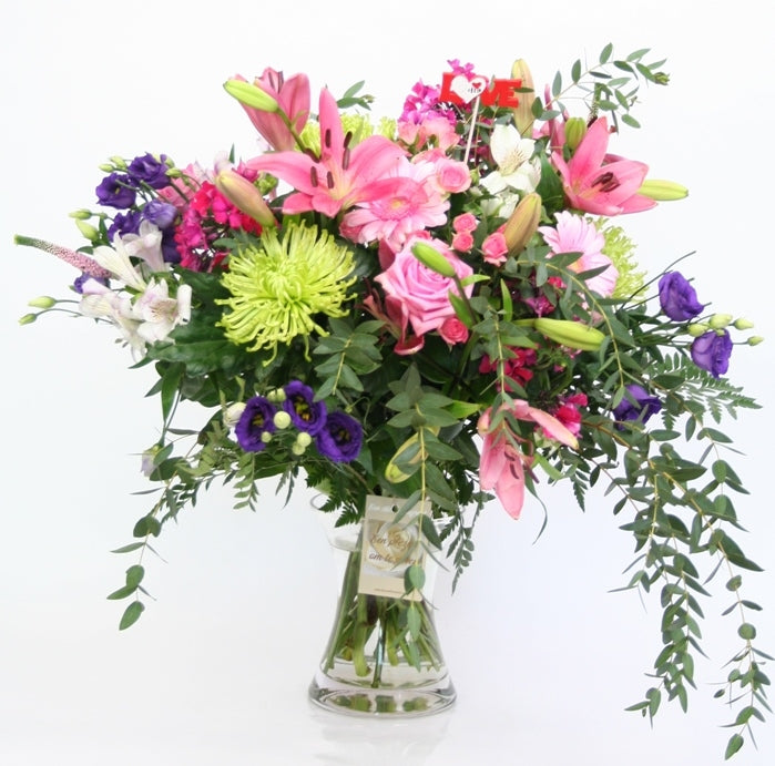 Bouquet Sweet Flowers Weelde Love Romanticism