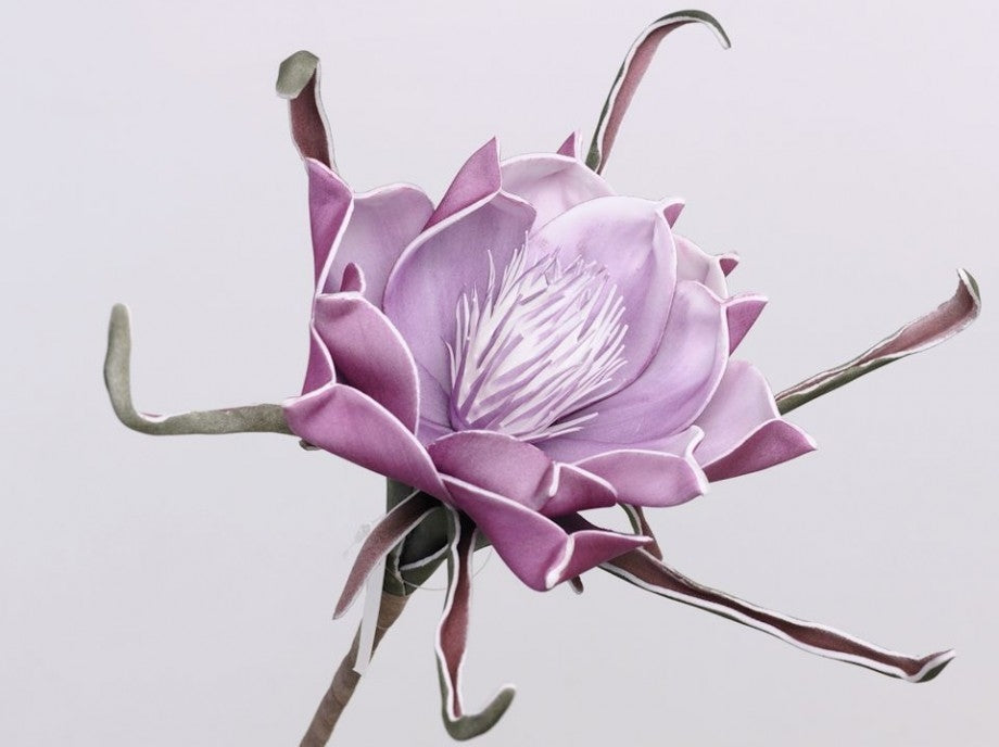 Foam flower purple Ø 20 cm