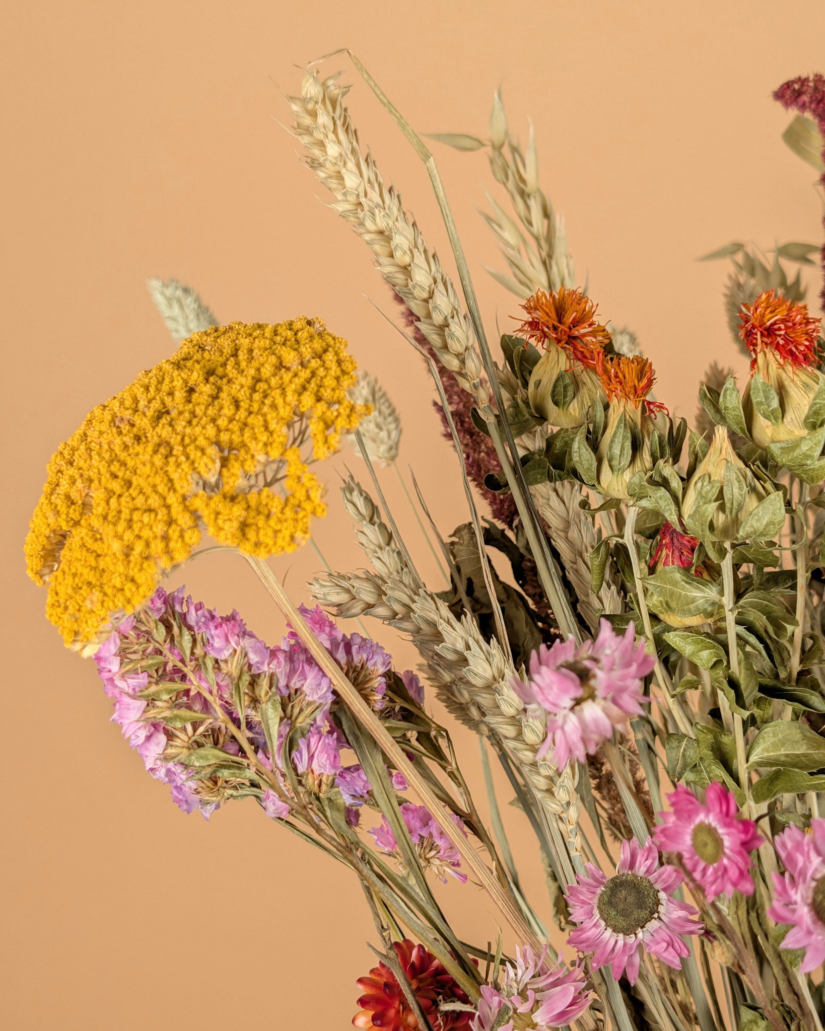 Trockenstrauß großer Multikolor