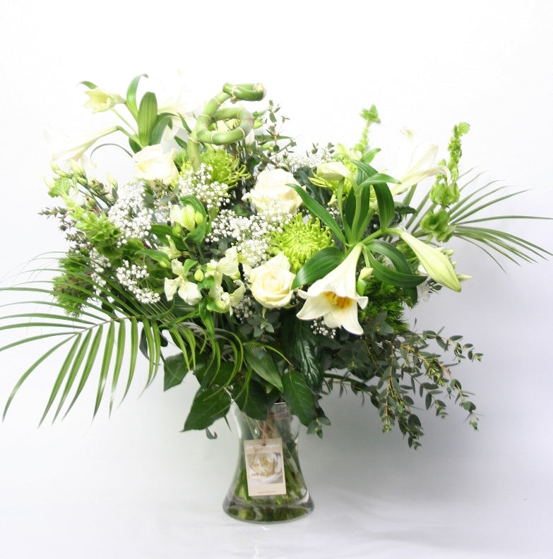 Bouquet Blumen frische Glücksbringer Herzlichen Glückwunsch