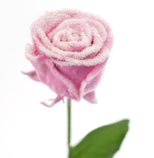 Roses de cire bouquet rose avec énueur laagje