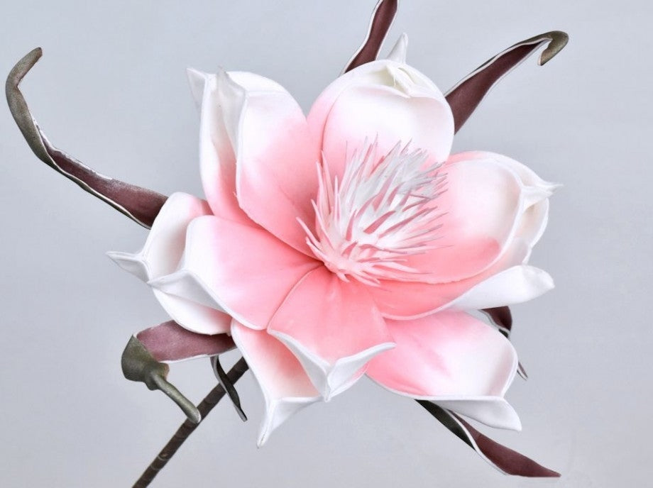 Foam flower pink white Ø 20 cm