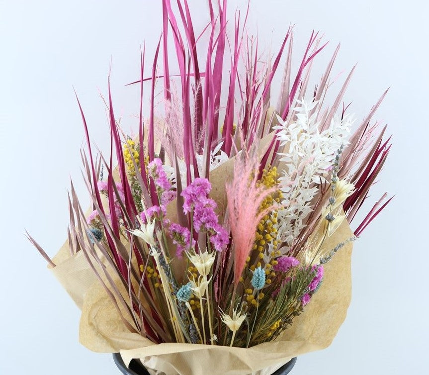 Dried bouquet Helsinki Pink