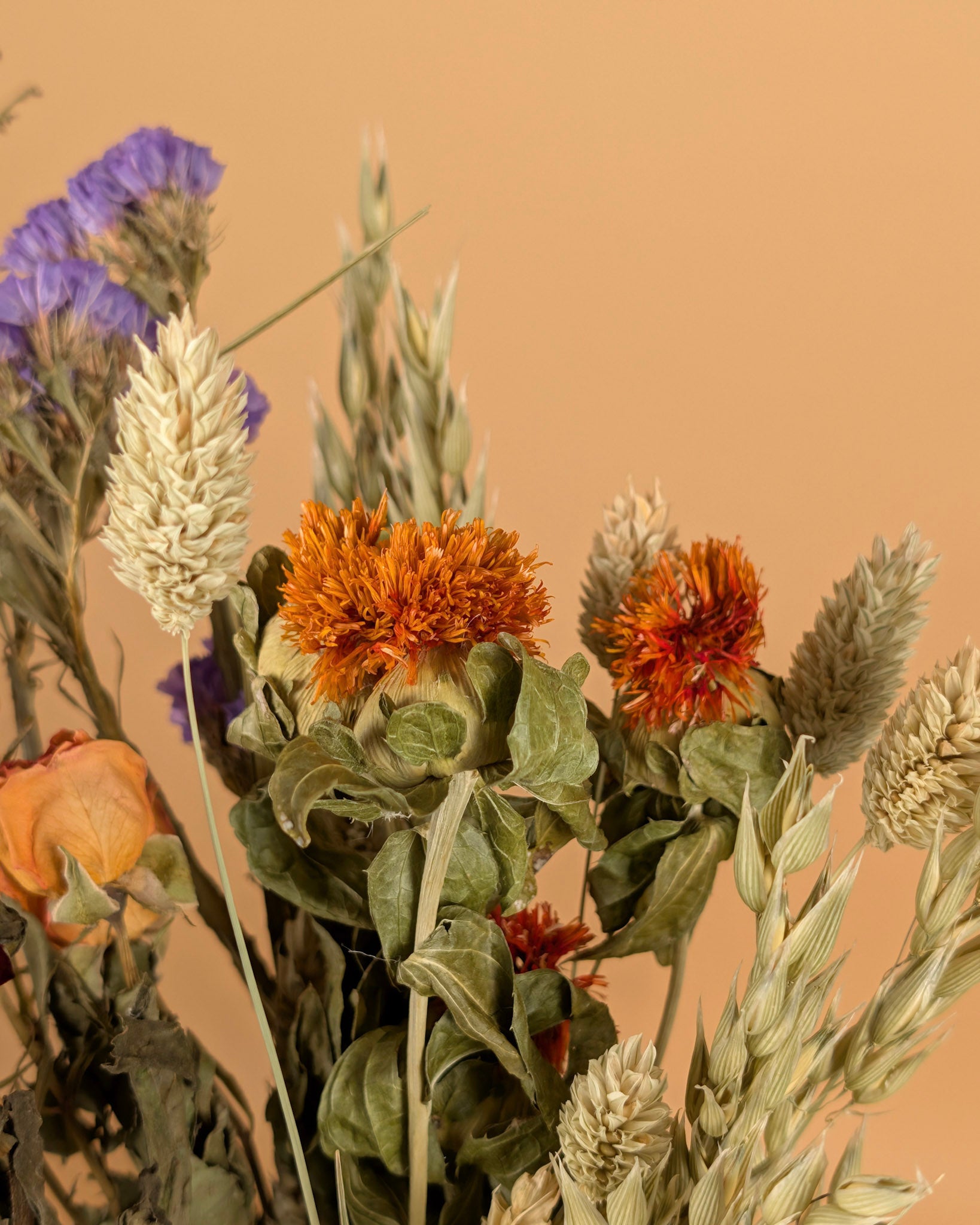 Gedroogd veldboeket Yellow Joy