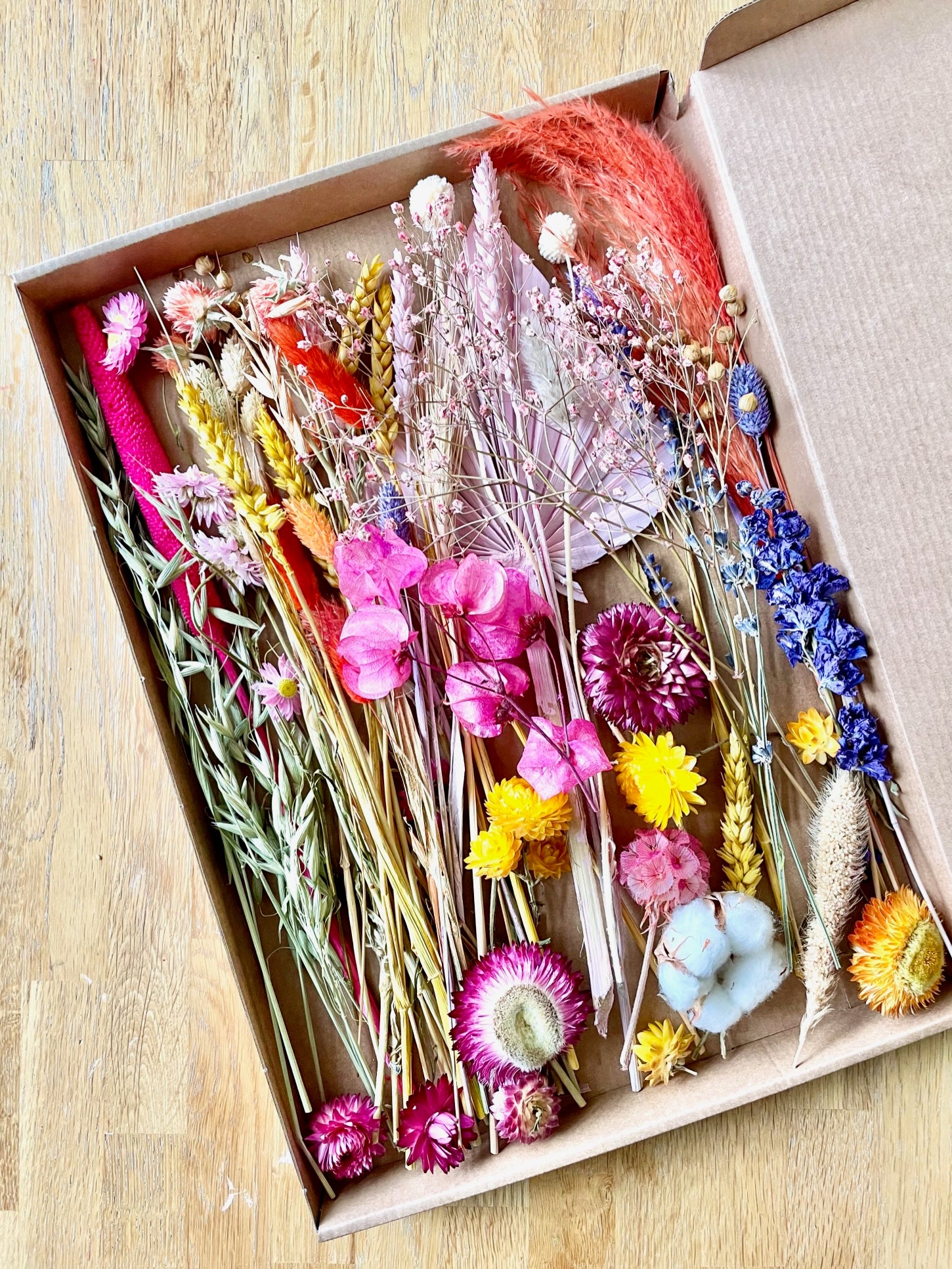 No-Waste DIY Droogbloemen Box - Kleur