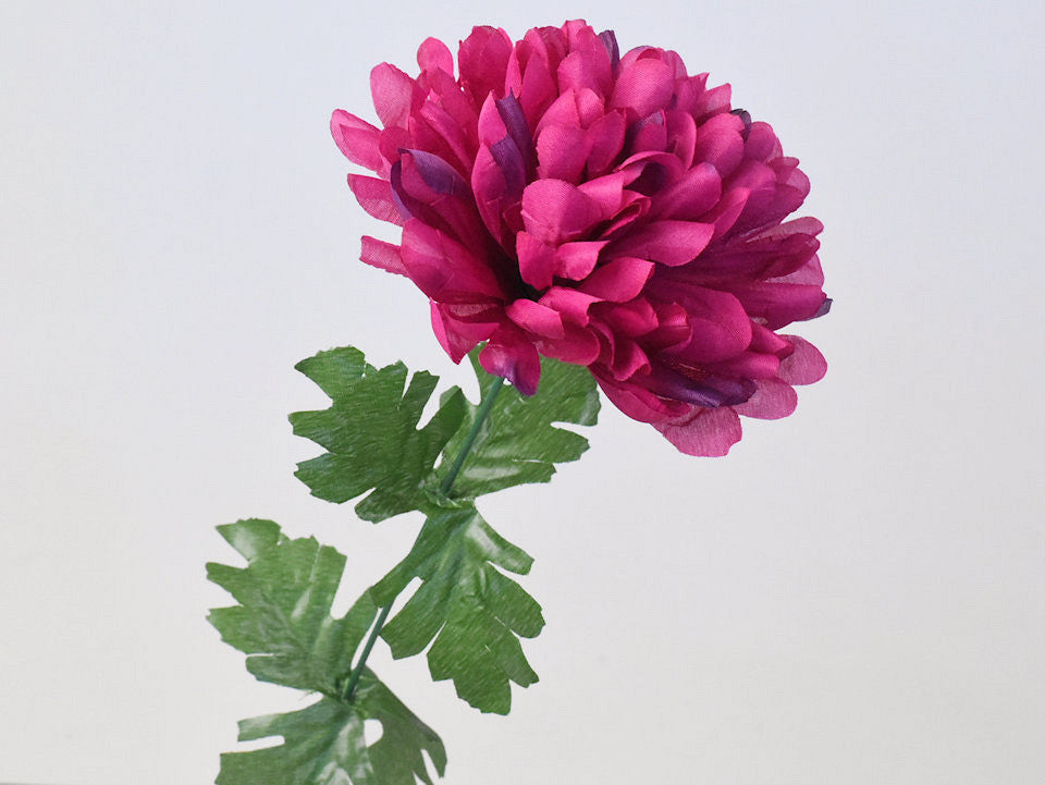 Art chrysanthemum rose 52cm