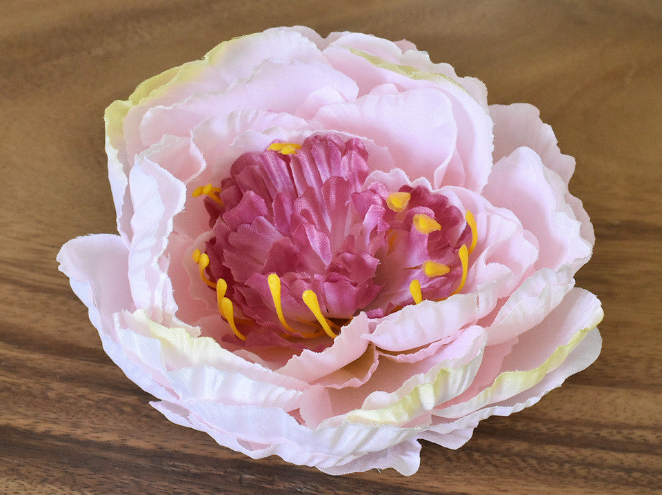 Pivoine rose d16cm