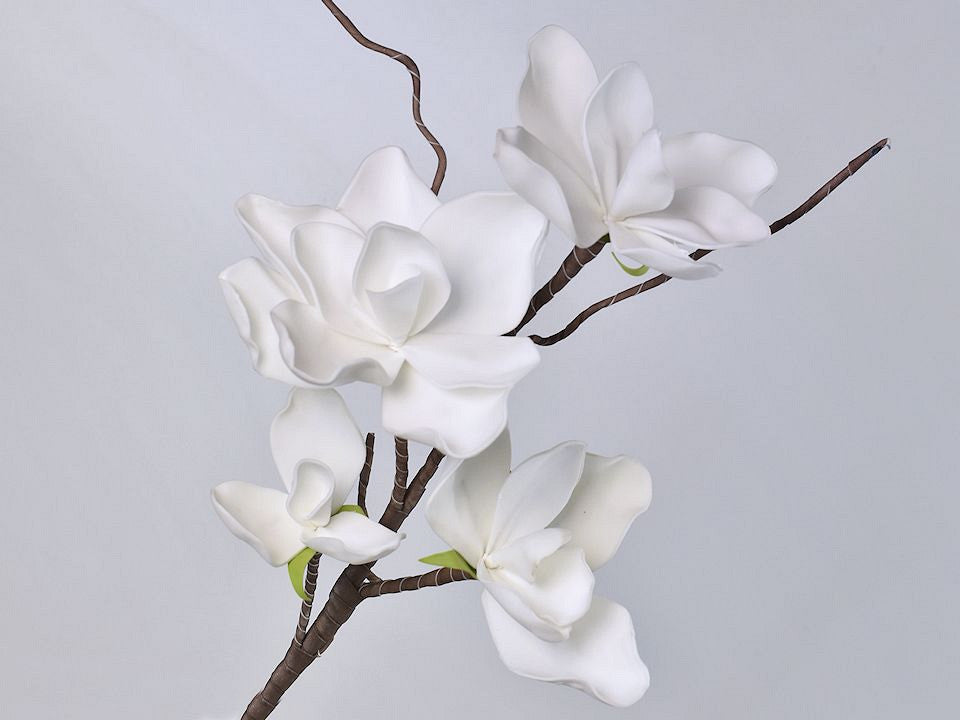 Foam blossom branch white 70cm