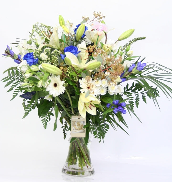 Bouquet Azur Blauw Nieuwe Housing