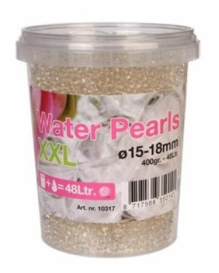 Perles d'eau transparente Ø 15 - 18 mm