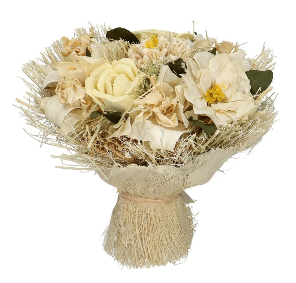 Droogbloemen boeket Lena Jute groot