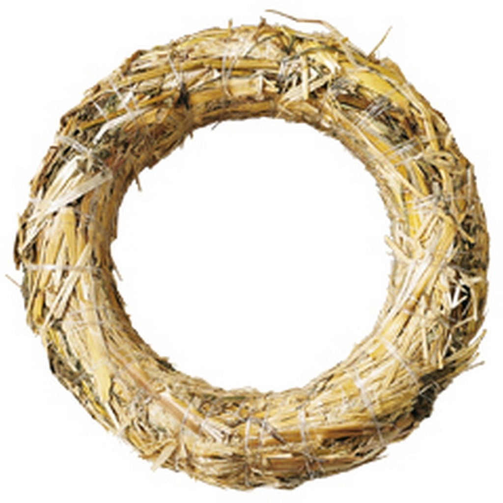 Straw wreath 40 cm