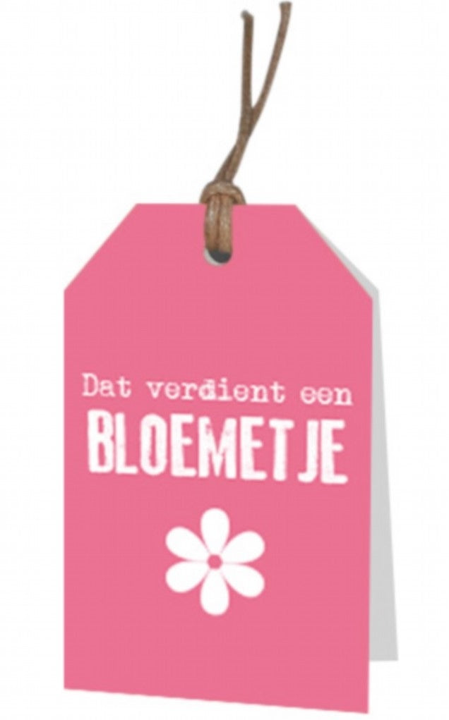 Dat verdient een bloemetje