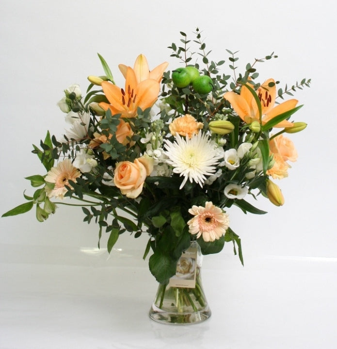 Bouquet de Bloemen Tendresse Oranje Peach se rétablit bientôt