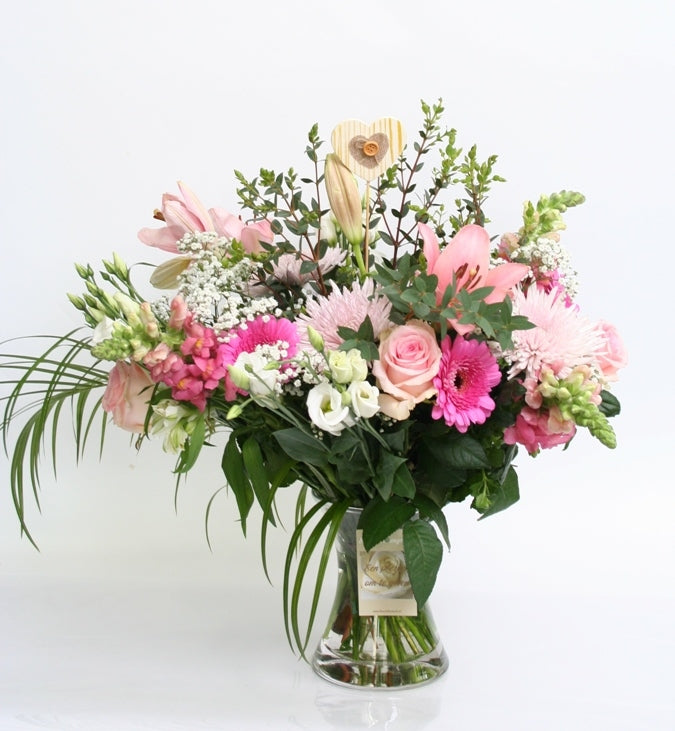 Bouquet flowers Fleurfish Pink Love