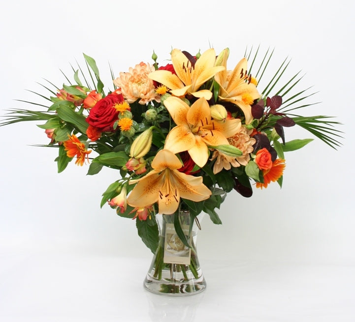 Bouquet Flowers Autumn Support thanks