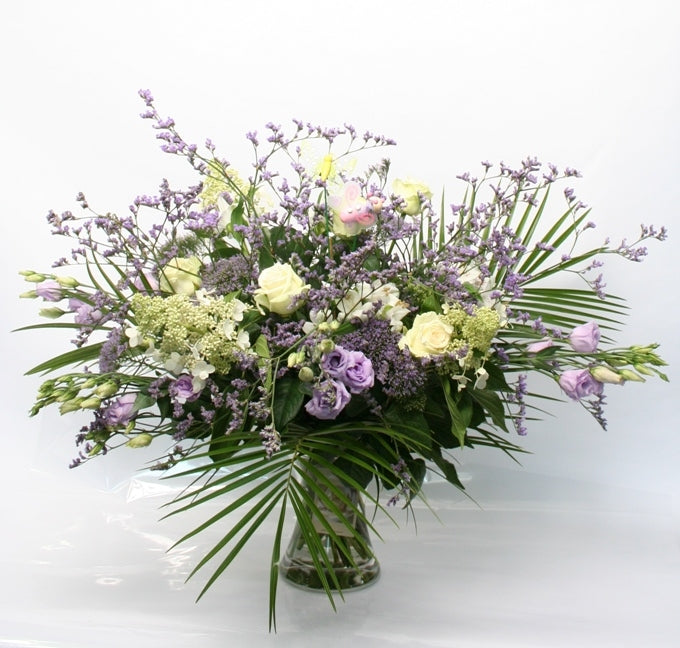 Bouquet Flowers Beautiful Lavender New Home