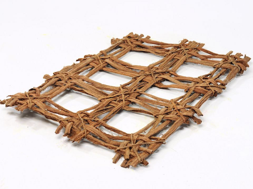 Net, square 40x50cm brown