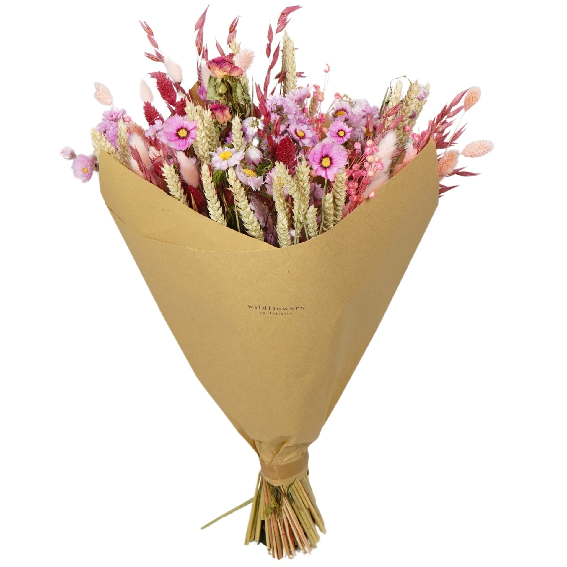 Droog Klassiek Boeket - Blush Harmony