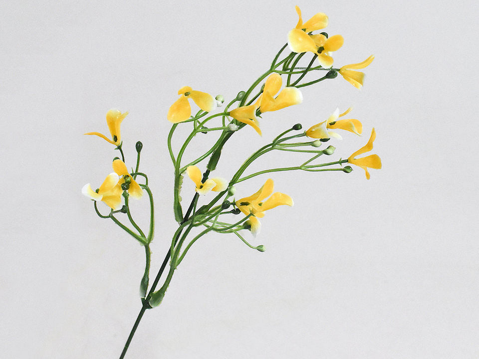 Decorative branch yellow 33cm