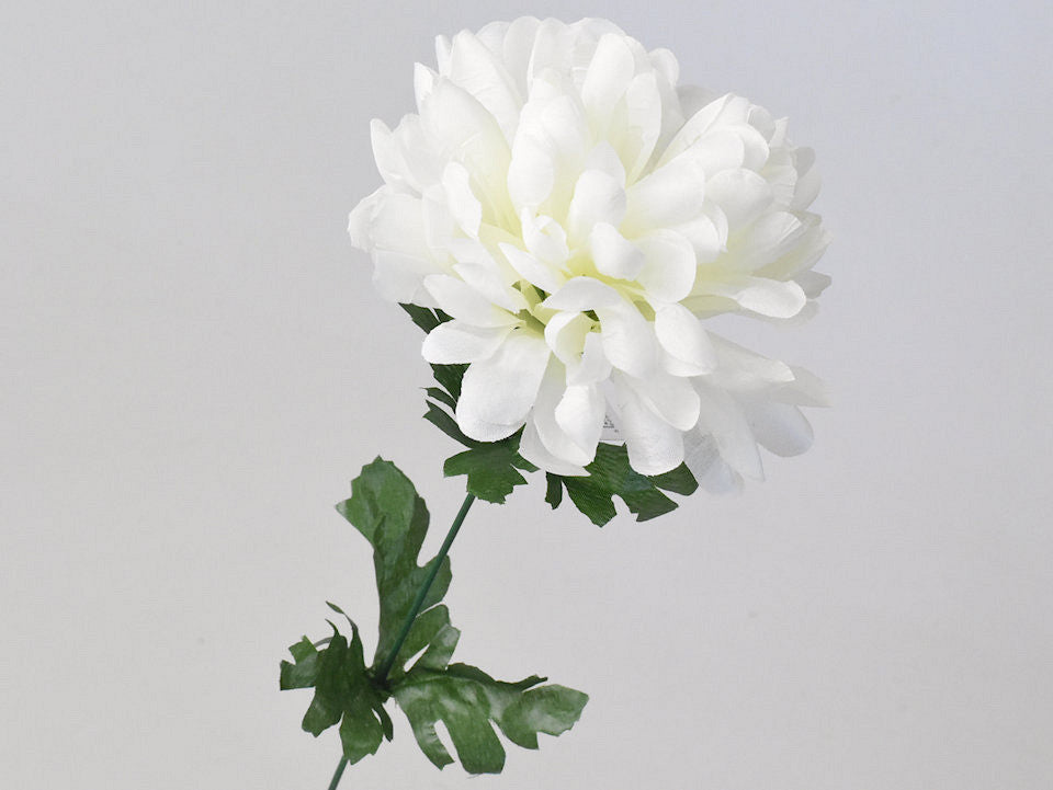 Art Chrysanthemum blanc 52 cm