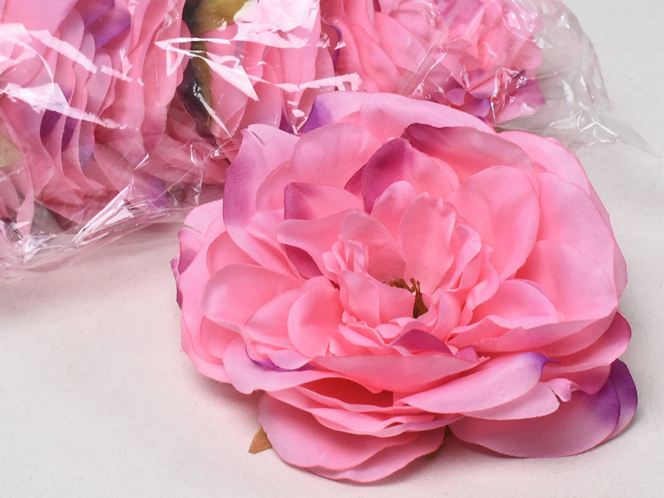 Pivoine rose / violet d13cm