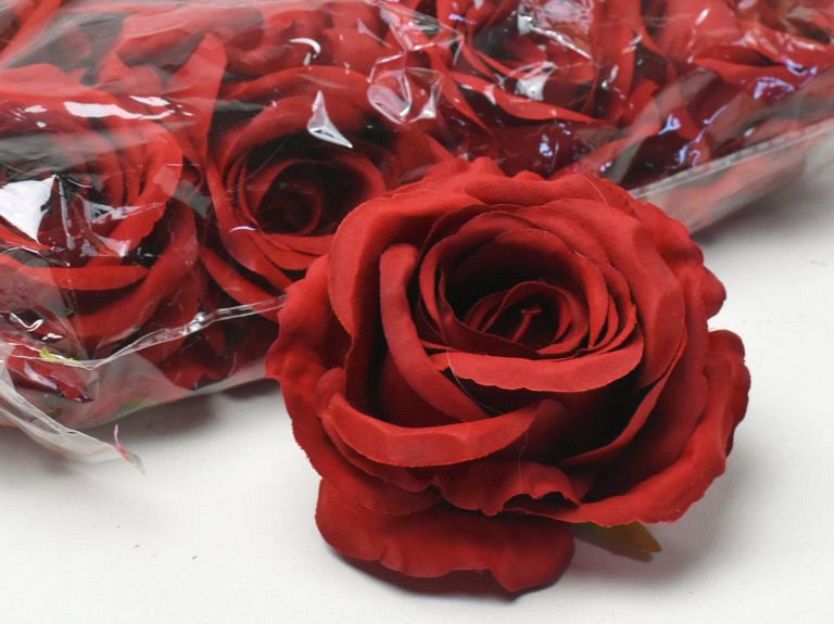 Rose rouge D10cm