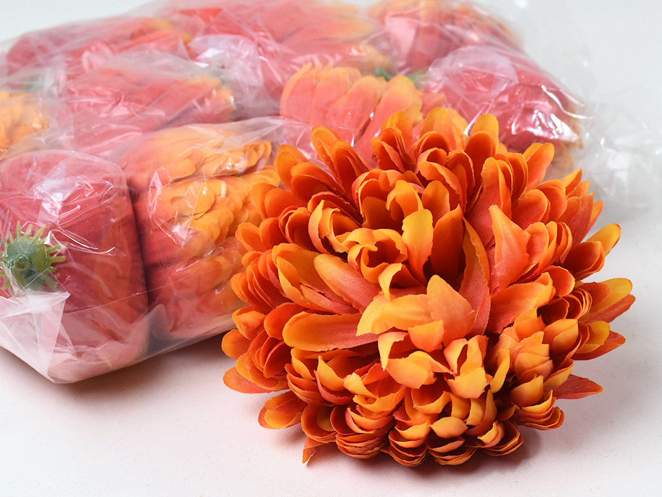 Chrysanthemum Orange/Yellow D13cm