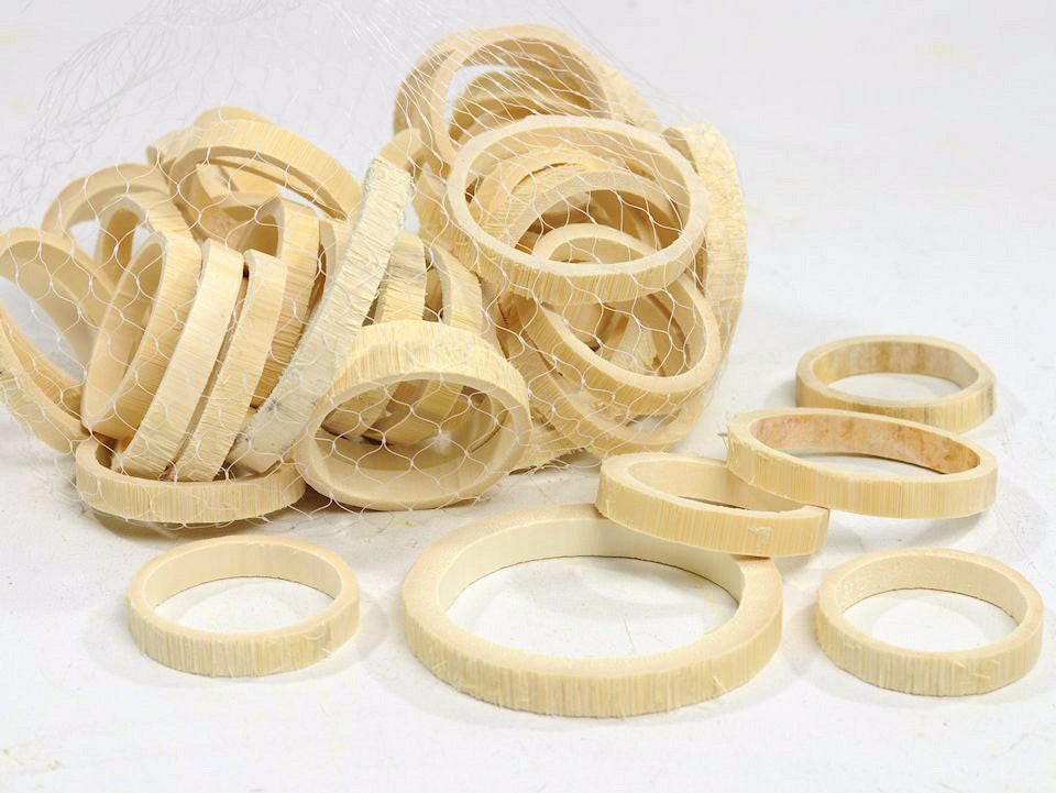 Bamboo discs 5 - 6cm 50st