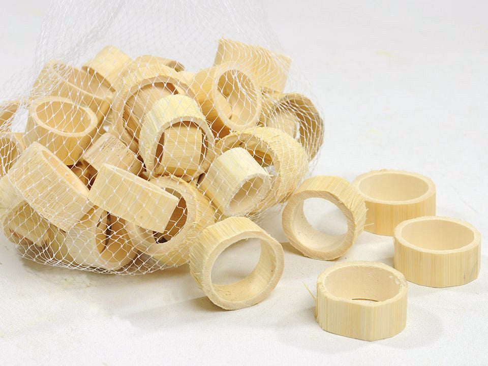 Bamboo discs 2 - 2.5 cm 50st