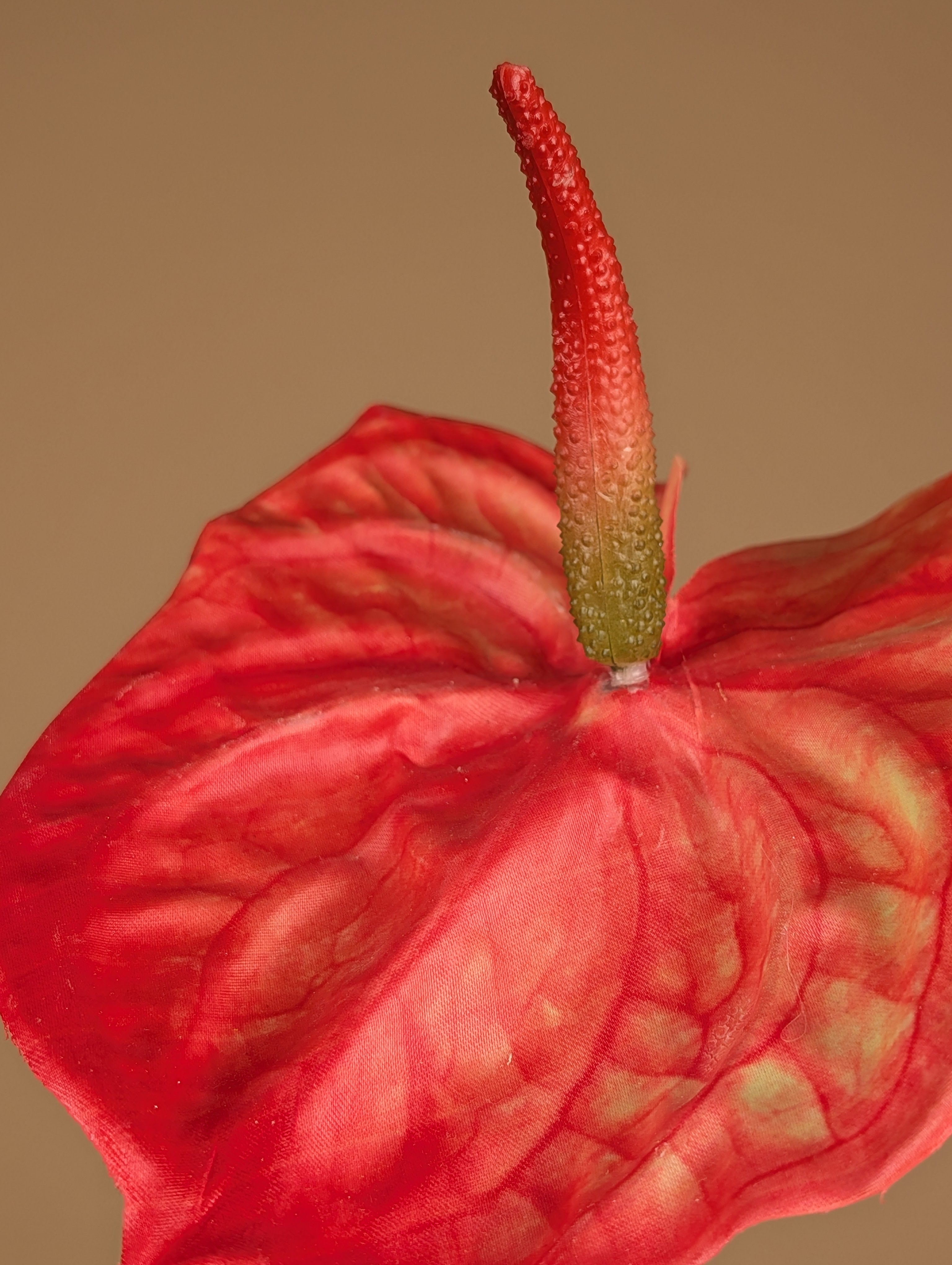 Anthurium en soie – Orange (65 cm)