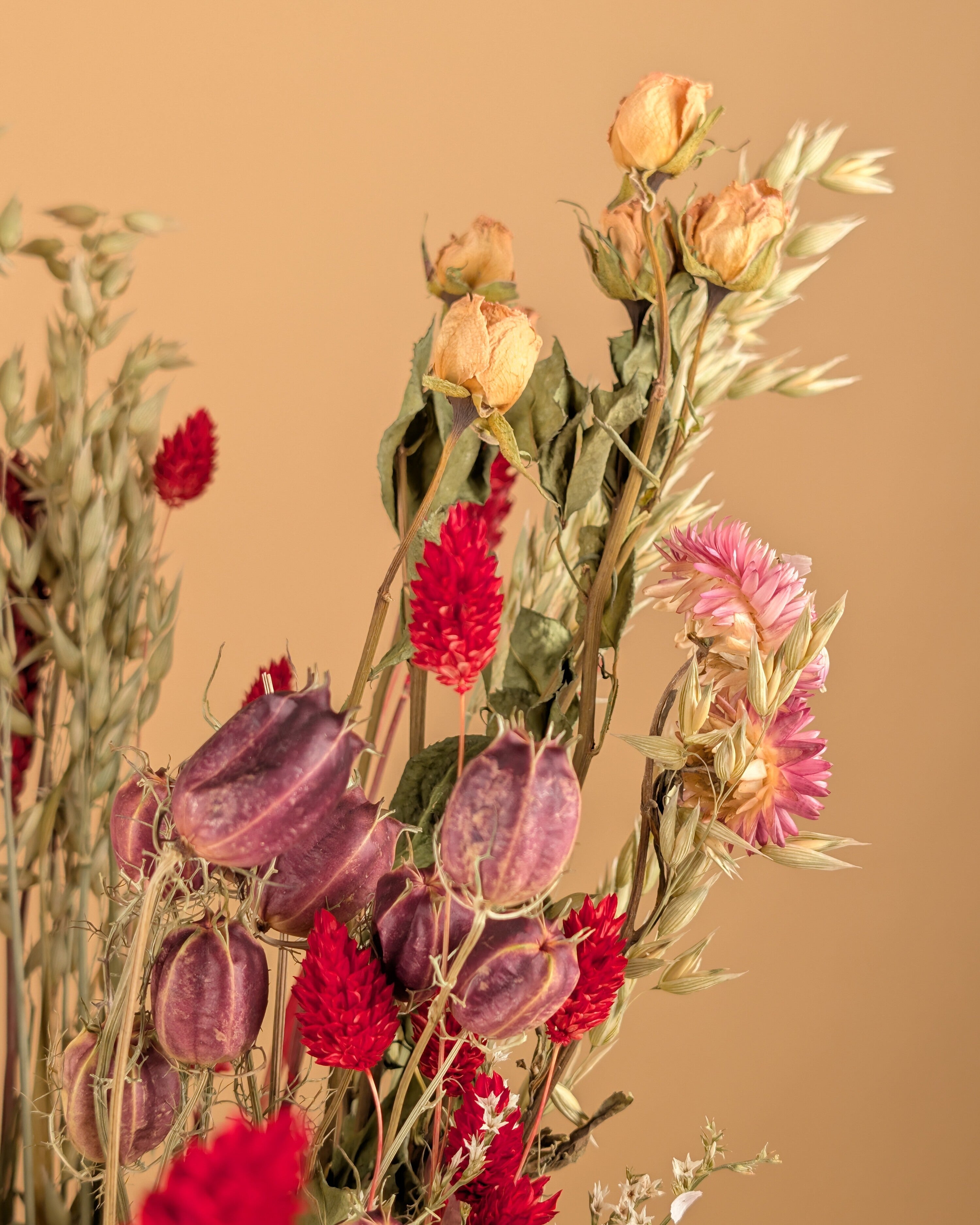 Amour de bouquet de séchage