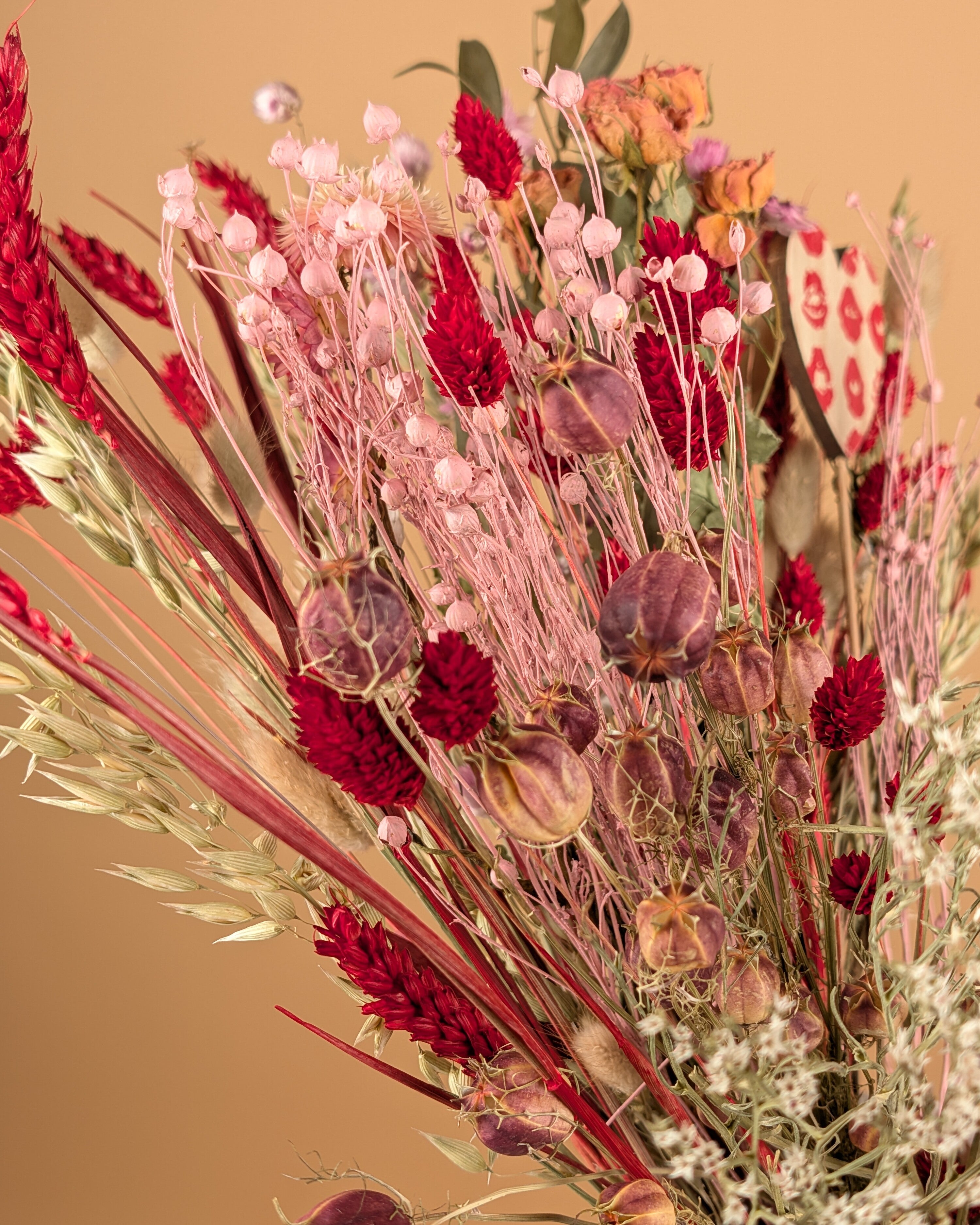 Trocknen von Bouquet Love