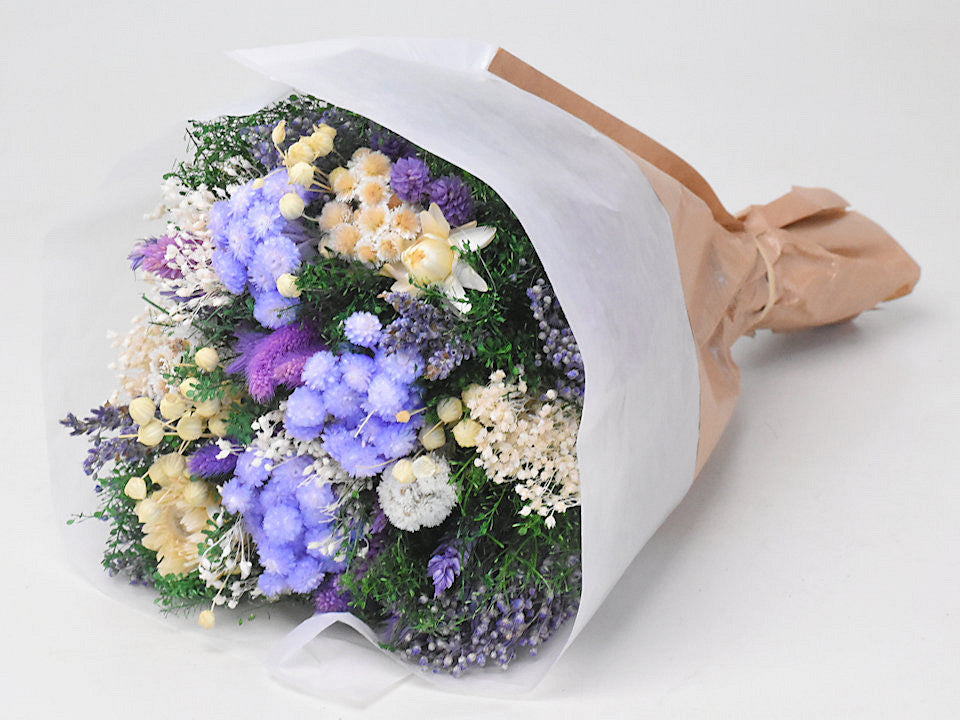 Trockene Blüten Bouquet Lilac