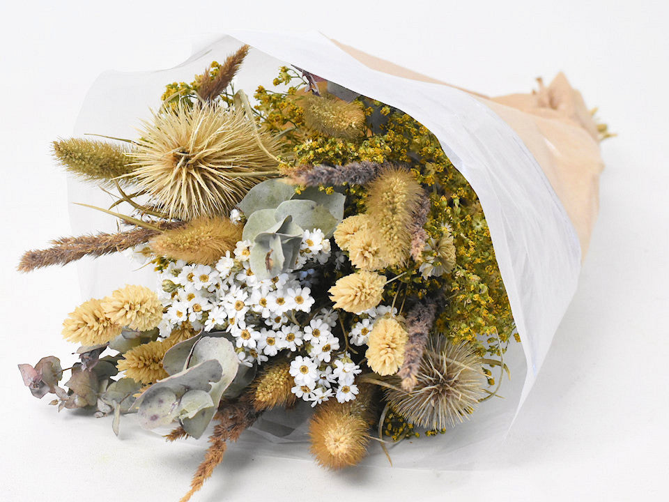 Dry flowers bouquet natural 50 cm