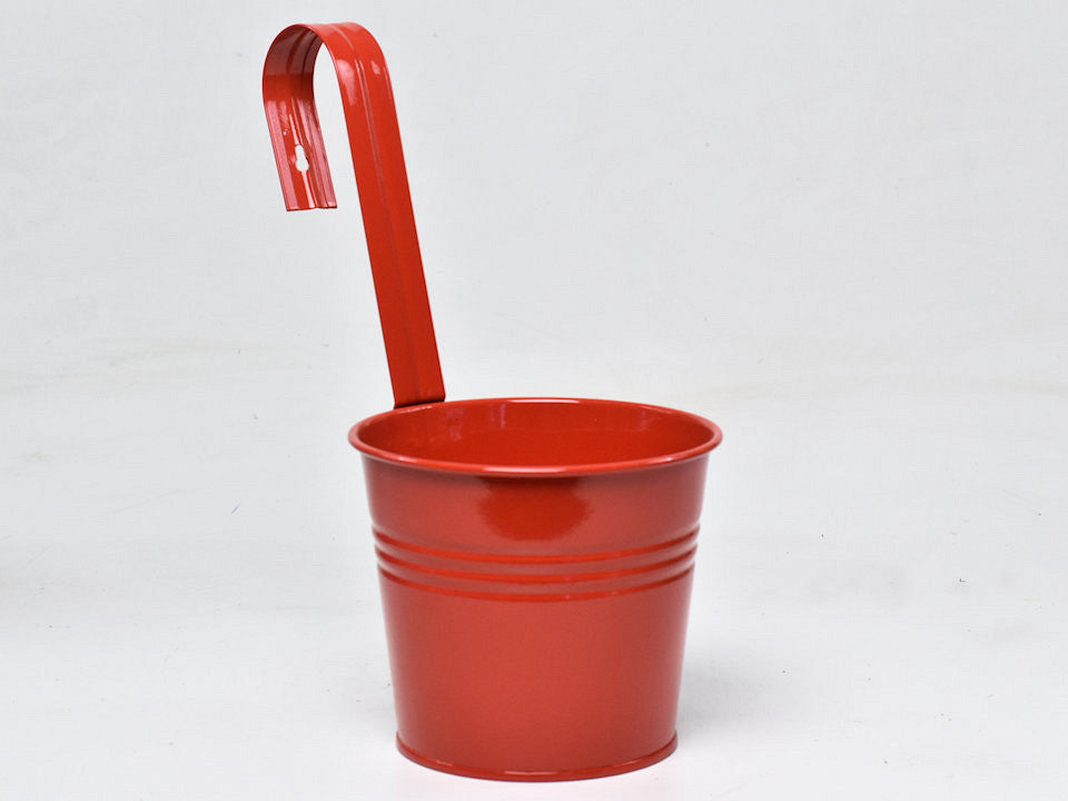 Hanging Pot Zink H11/H29CM rot