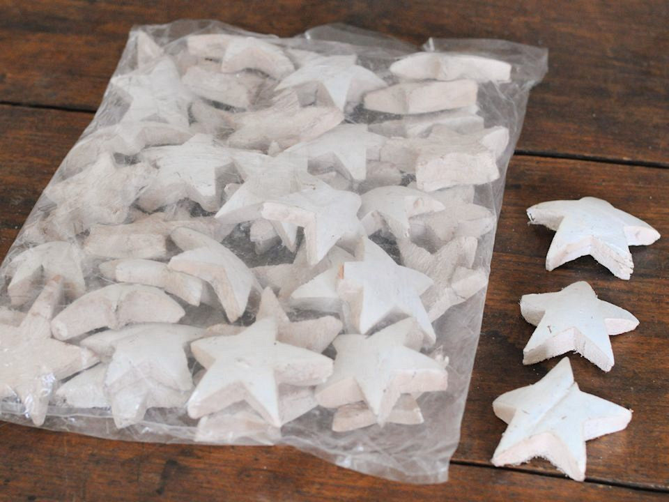 Coconut star white 10cm 50st