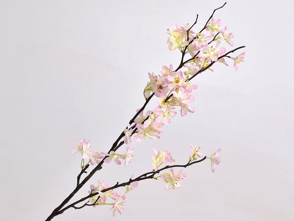 Apple blossom branch pink 84cm