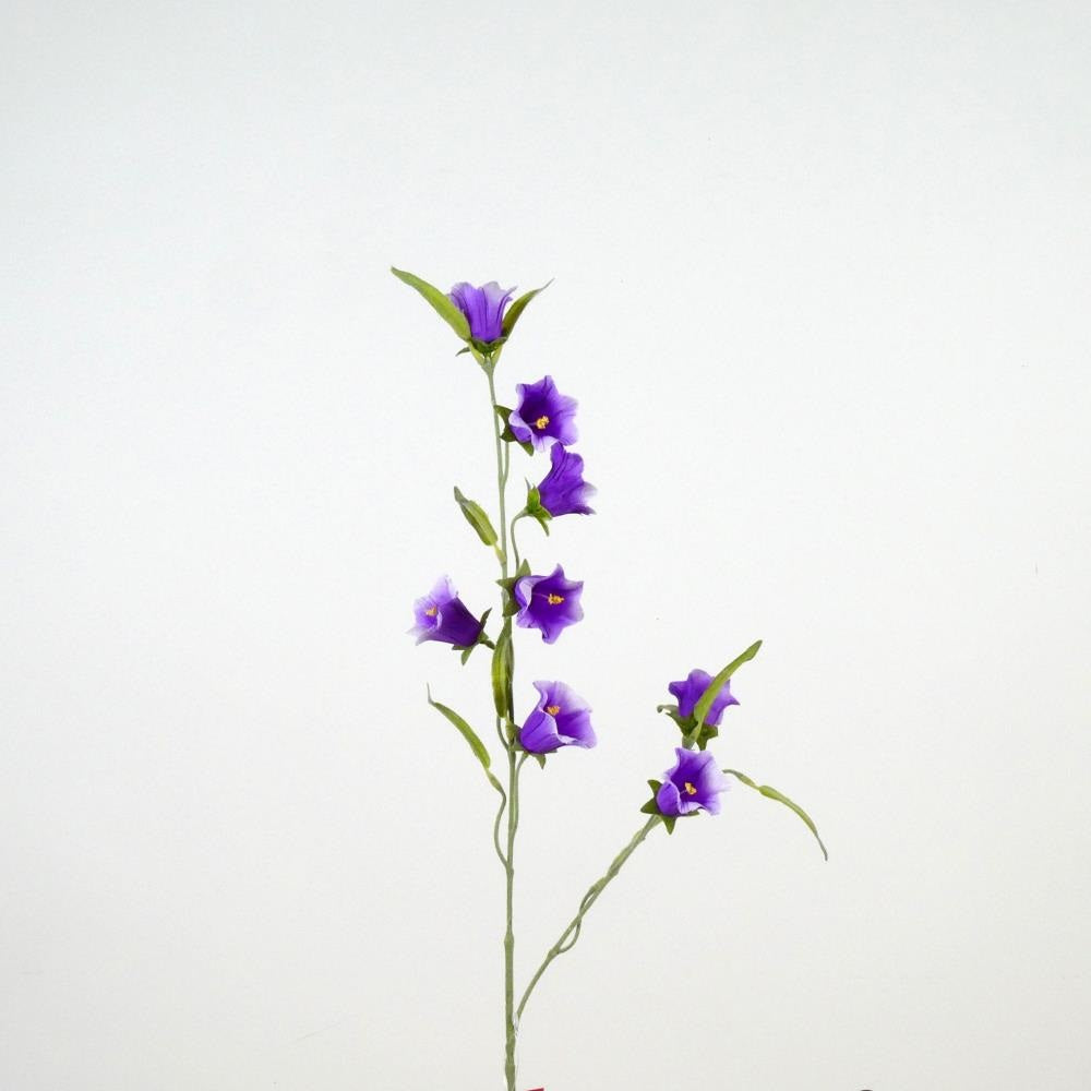 Zijde Campanula Tak – Paars (80 cm)