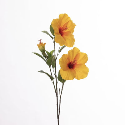 Branche de fleur de pêcher en soie – Rose clair (128 cm)
