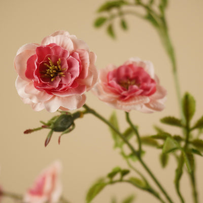 Branche de fleur de pêcher en soie – Rose clair (128 cm)